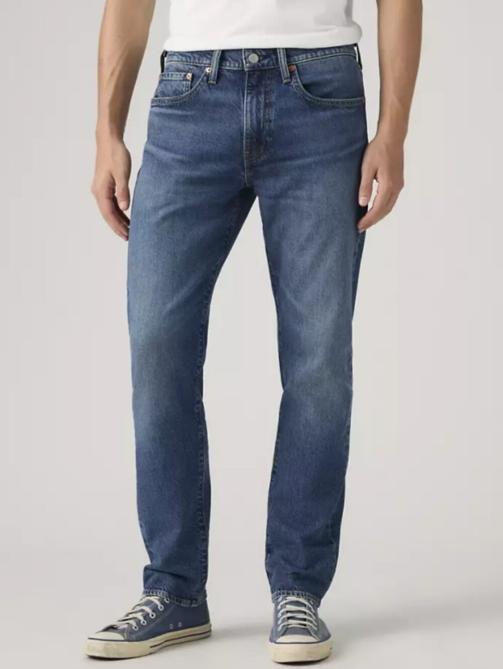 MEN'S LEVI'S 502 INDIGO BLUE JEANS TAPER FLEX 34X30